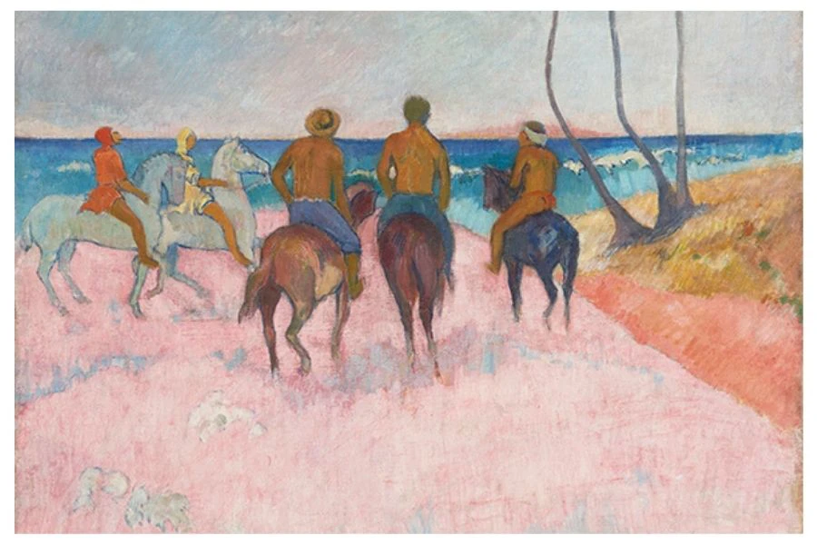 Paul Gauguin: Cavaliers sur la plage | © Museum Folkwang