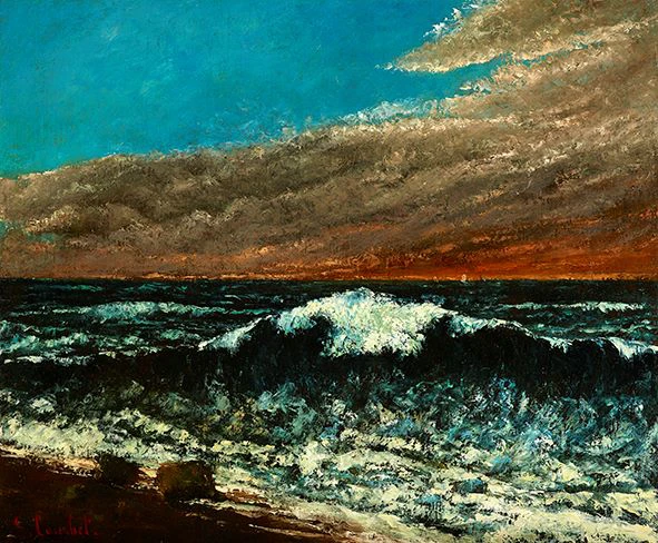 Gustave Courbet: La vague (1870) | © Museum Folkwang