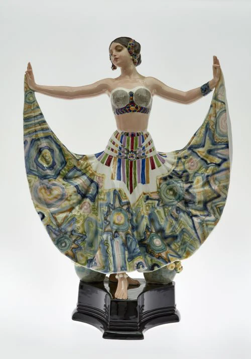Tänzerin, Albert Dominique Rosé, 1911, Ausführung Goldscheider, Wien | © Jürgen Spiler