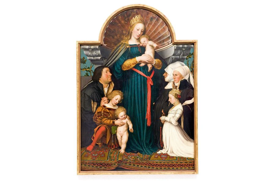 H. Holbein: Madonna des Bürgermeisters Jacob Meyer zum Hasen | © Volker Naumann, Schönaich