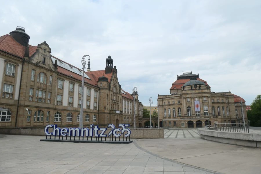 Chemnitz Kunstsammlung und Opernhaus | © Michael Kluge