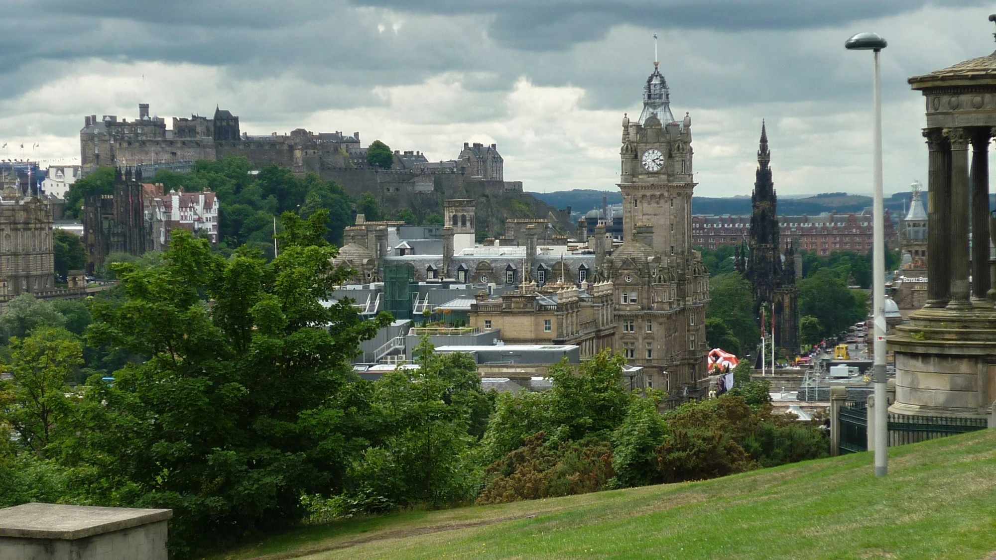 Edinburgh vom Calton Hill | © Hans-B. Schleiffer