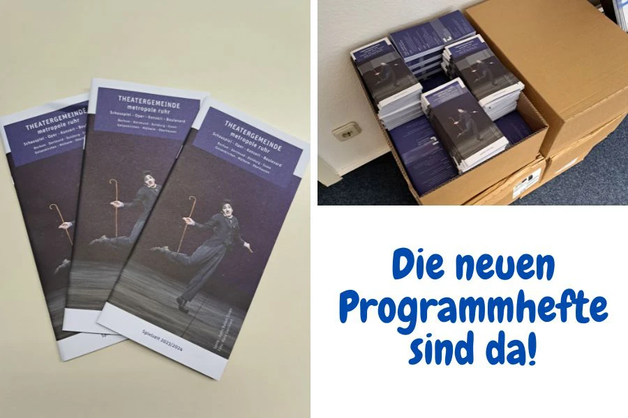 Neue Programmhefte | © Sigrid Riemer