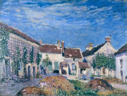 Un Cour auc Sblons, 1885 | © Alfred Sisley