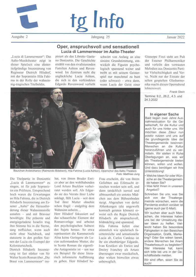 Ausgabe 25_2 | © Theatergemeinde