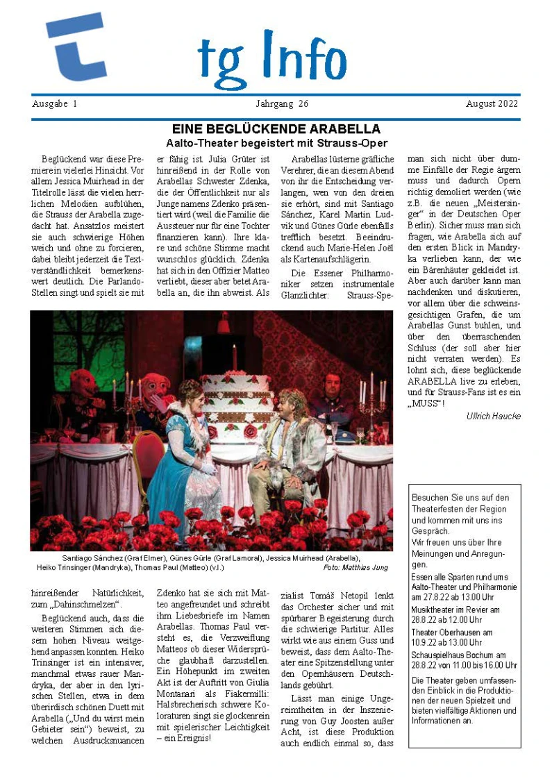 Ausgabe 26-1 | © Theatergemeinde