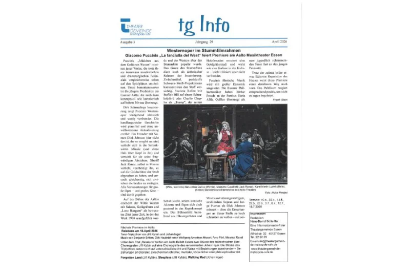 tgInfo Ausgabe 29-3 | © Theatergemeinde