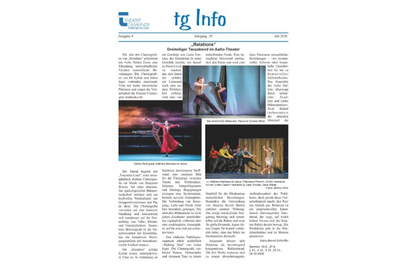 tgInfo Ausgabe 29-4 | © Theatergemeinde